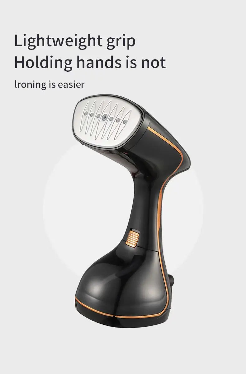 Portable Handheld Garment Steamer – Fast Heat, Travel-Friendly, 1640W