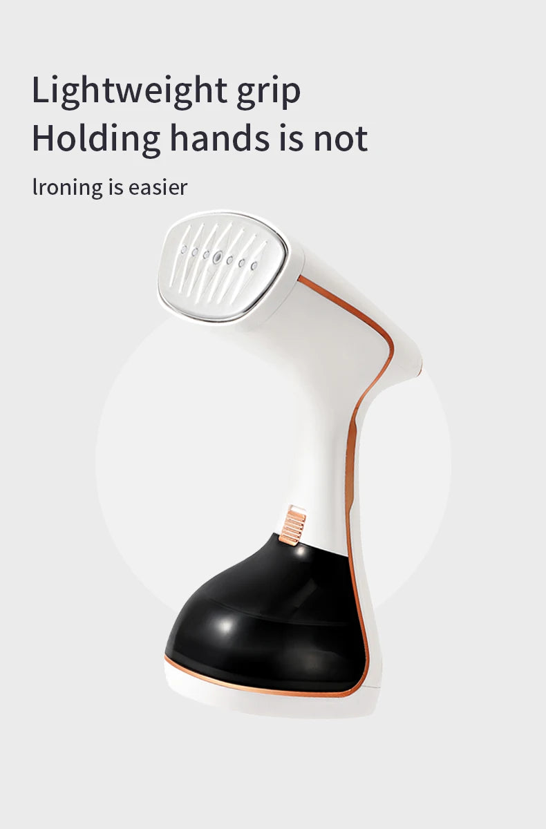 Portable Handheld Garment Steamer – Fast Heat, Travel-Friendly, 1640W